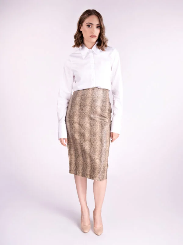 Ženska duga suknja, elegantna suknja visokog struka, ljetna suknja Dresscode.ba