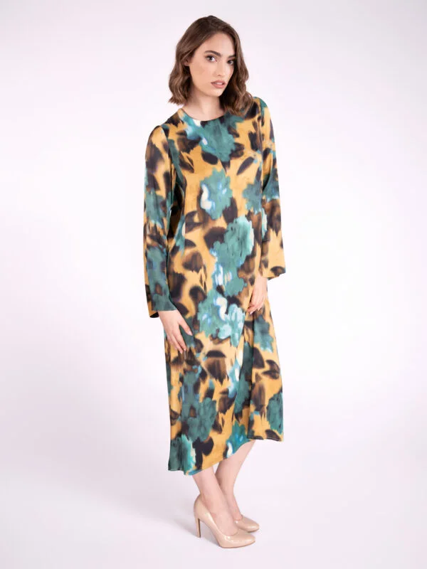 Ženska ljetna haljina 12, elegantna haljina s naborima i V-izrezom Dresscode.ba