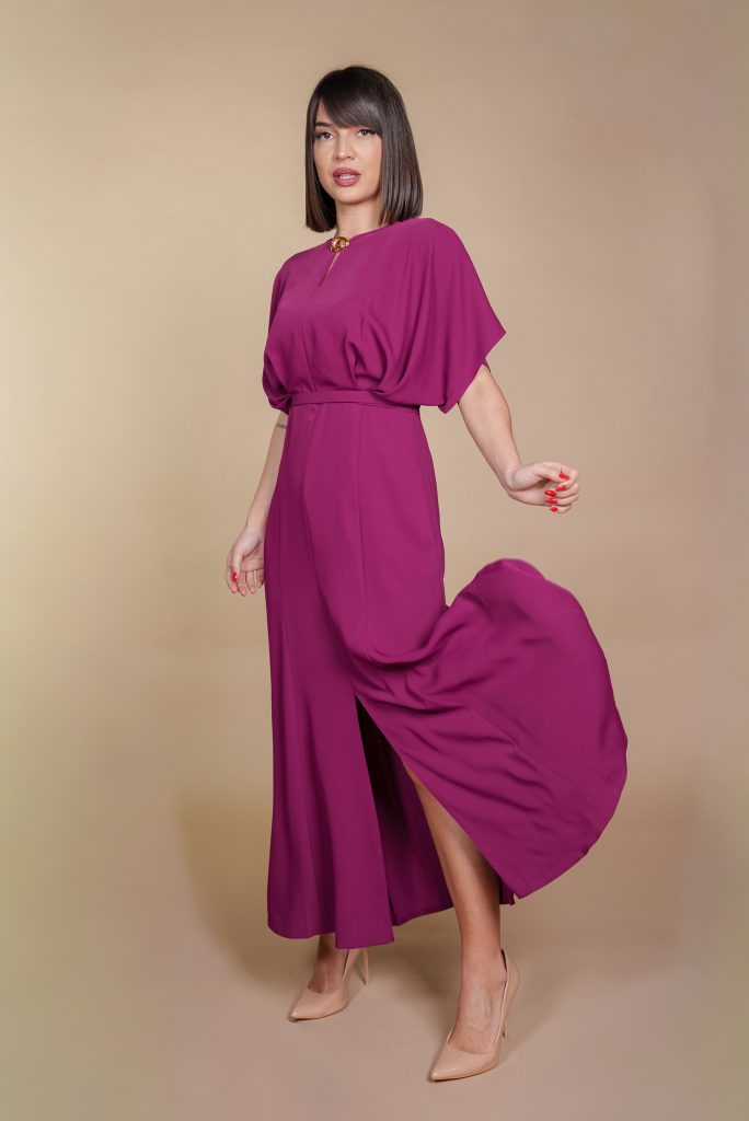 ŽENSKA HALJINA MAROON